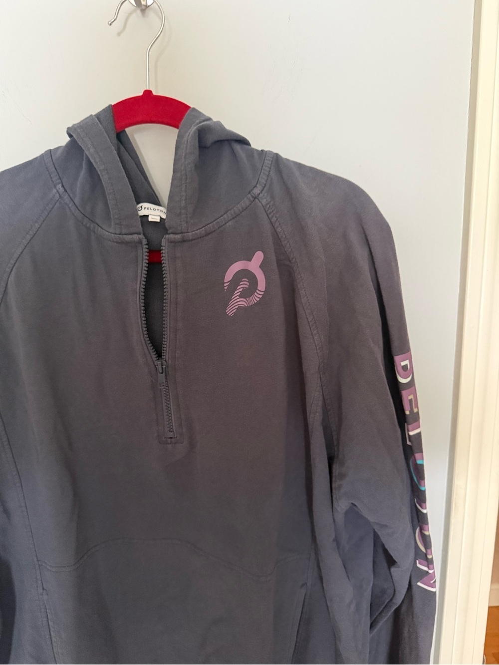 Peloton "Make Your Mark" half zip hoodie - Picture 5 of 7